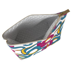 Lex Altern Makeup Bag Snake Pattern