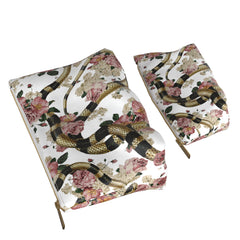 Lex Altern Makeup Bag Snake Flowers