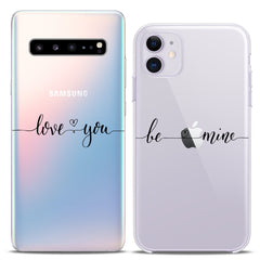 Lex Altern TPU Silicone Couple Case Love You