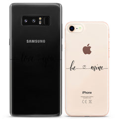 Lex Altern TPU Silicone Couple Case Love You