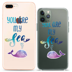 Lex Altern TPU Silicone Couple Case You Are My Sea