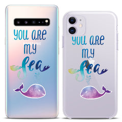 Lex Altern TPU Silicone Couple Case You Are My Sea