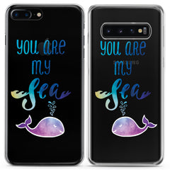 Lex Altern TPU Silicone Couple Case You Are My Sea