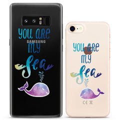 Lex Altern TPU Silicone Couple Case You Are My Sea