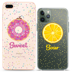 Lex Altern TPU Silicone Couple Case Sweet and Sour