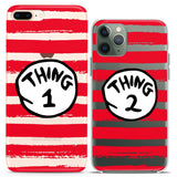 Lex Altern TPU Silicone Couple Case Two Things