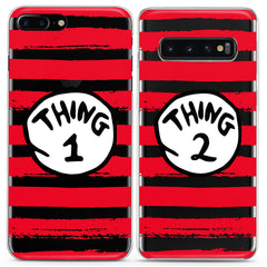 Lex Altern TPU Silicone Couple Case Two Things