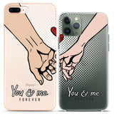 Lex Altern TPU Silicone Couple Case You & Me Forever