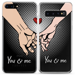 Lex Altern TPU Silicone Couple Case You & Me Forever