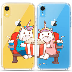 Lex Altern TPU Silicone Couple Case Funky Unicorns