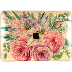 Lex Altern MacBook Glitter Case Roses Blossom