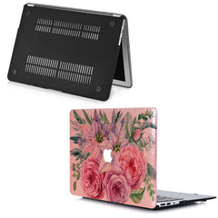 Lex Altern MacBook Glitter Case Roses Blossom