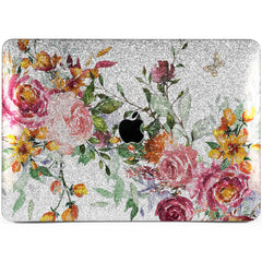 Lex Altern MacBook Glitter Case Roses Watercolor