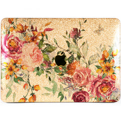 Lex Altern MacBook Glitter Case Roses Watercolor