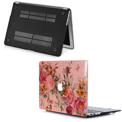 Lex Altern MacBook Glitter Case Roses Watercolor