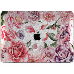 Lex Altern MacBook Glitter Case Red Roses