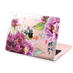 Lex Altern Hard Plastic MacBook Case Purple Floral