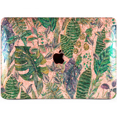 Lex Altern MacBook Glitter Case Leaf Pattern