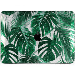 Lex Altern MacBook Glitter Case Monstera Leaves