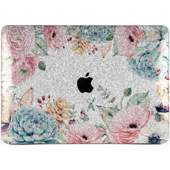 Lex Altern MacBook Glitter Case Floral Succulents