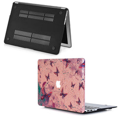 Lex Altern MacBook Glitter Case Butterfly Watercolor