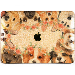 Lex Altern MacBook Glitter Case Cute Dogs