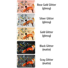 Lex Altern MacBook Glitter Case Fox Butterfly