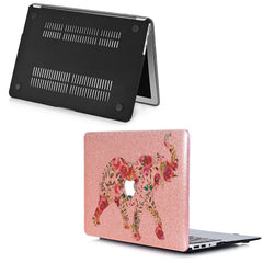 Lex Altern MacBook Glitter Case Floral Elephant