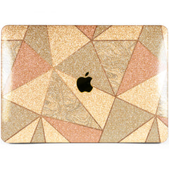 Lex Altern MacBook Glitter Case Triangle Marble