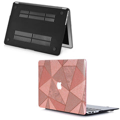 Lex Altern MacBook Glitter Case Triangle Marble