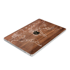 Lex Altern Hard Plastic MacBook Case Walnut Wood