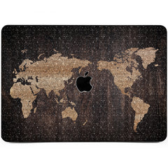 Lex Altern MacBook Glitter Case Oak Wood