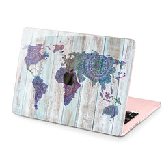 Lex Altern Hard Plastic MacBook Case Bohemian Wood