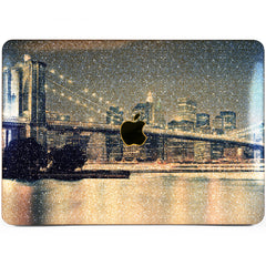 Lex Altern MacBook Glitter Case Brooklyn Bridge