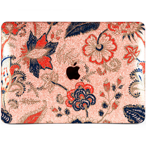 Lex Altern MacBook Glitter Case Bohemian Flowers