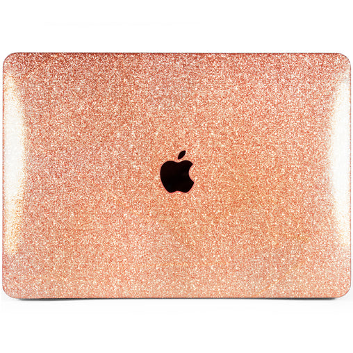 Lex Altern MacBook Glitter Case Natural Leaves