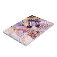 Lex Altern Hard Plastic MacBook Case Luxury Purple Design