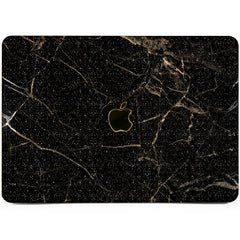 Lex Altern MacBook Glitter Case Black Obsidian