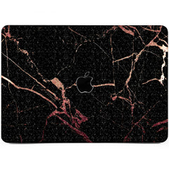 Lex Altern MacBook Glitter Case Golden Granite