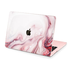 Lex Altern Hard Plastic MacBook Case Liquid Red