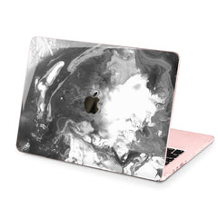 Lex Altern Hard Plastic MacBook Case Marbling Gray Paint