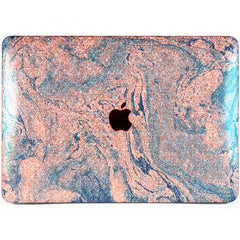 Lex Altern MacBook Glitter Case Blue Flow