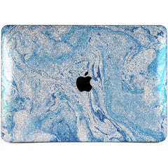 Lex Altern MacBook Glitter Case Blue Flow