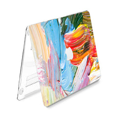 Lex Altern Hard Plastic MacBook Case Paint Strokes