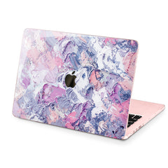 Lex Altern Hard Plastic MacBook Case Purple Painting