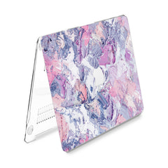 Lex Altern Hard Plastic MacBook Case Purple Painting