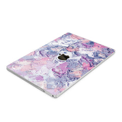 Lex Altern Hard Plastic MacBook Case Purple Painting