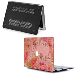 Lex Altern MacBook Glitter Case Beautiful Peonies