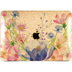 Lex Altern MacBook Glitter Case Floral Composition