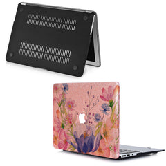 Lex Altern MacBook Glitter Case Floral Composition